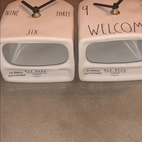 Rae Dunn Birdhouse Clocks - Picture 4 of 4